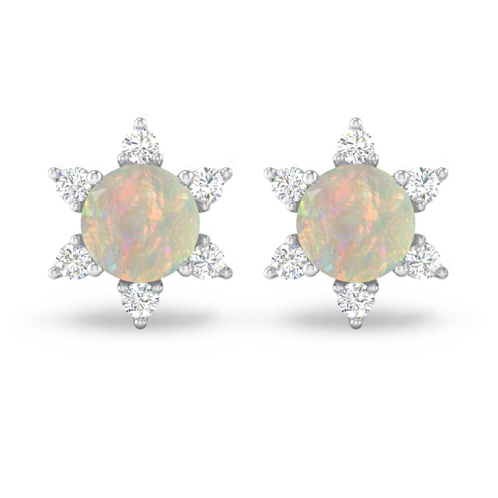 White Gold - Opal