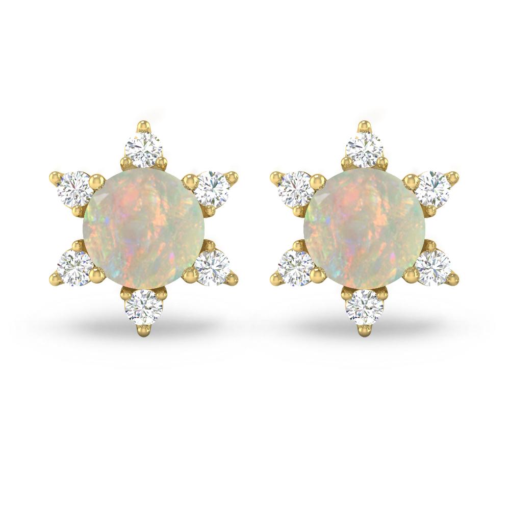 Yellow Gold - Opal