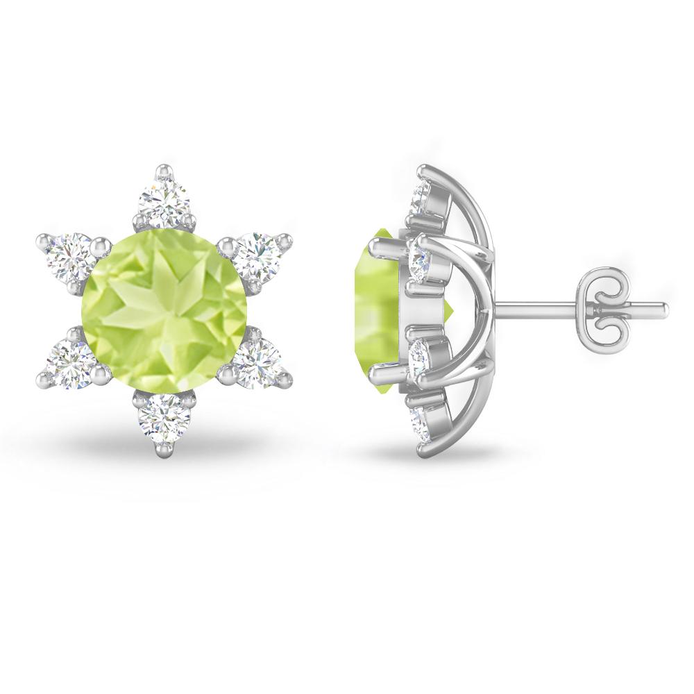 White Gold - Peridot