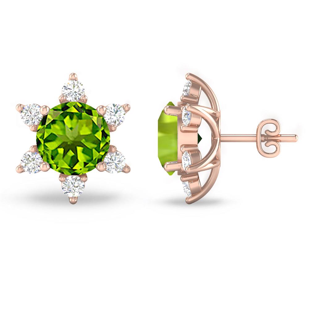 Rose Gold - Peridot