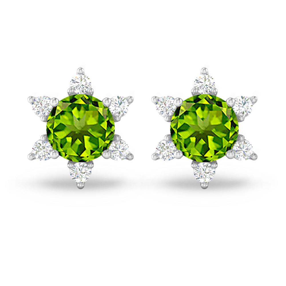 White Gold - Peridot