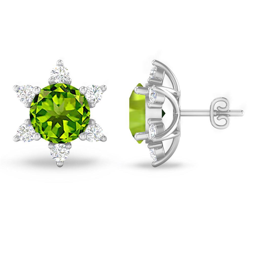 White Gold - Peridot