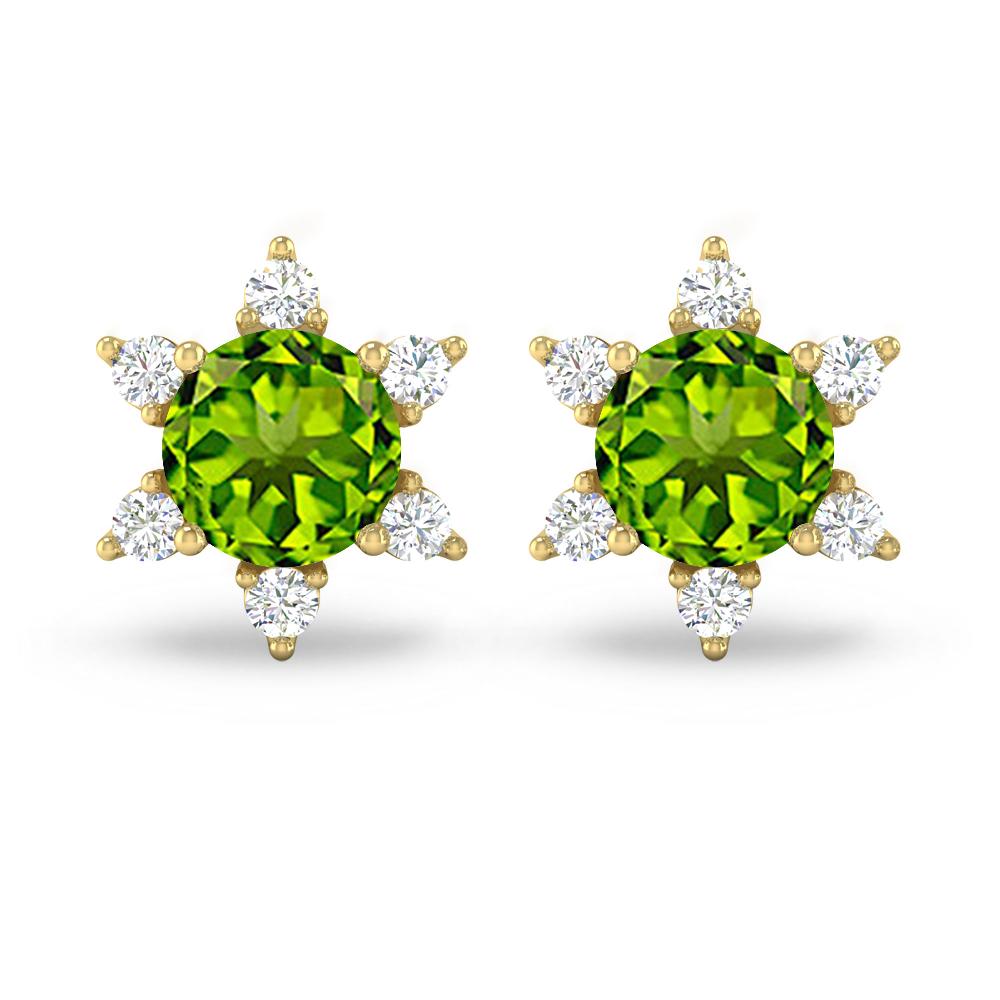 Yellow Gold - Peridot