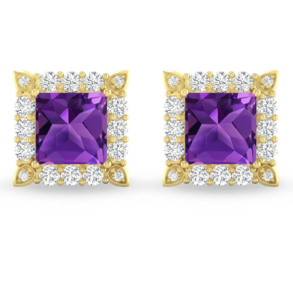 Yellow Gold - Amethyst