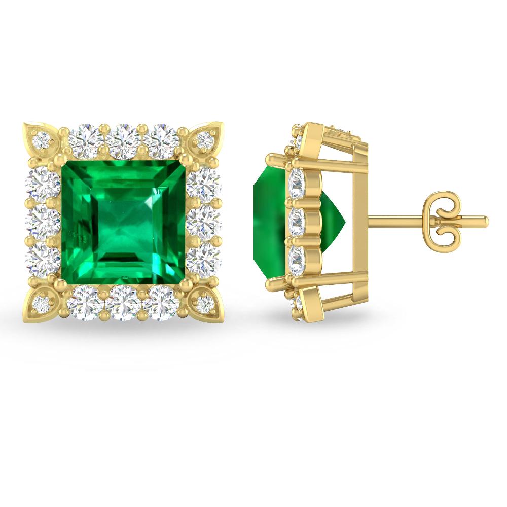 Yellow Gold - Emerald