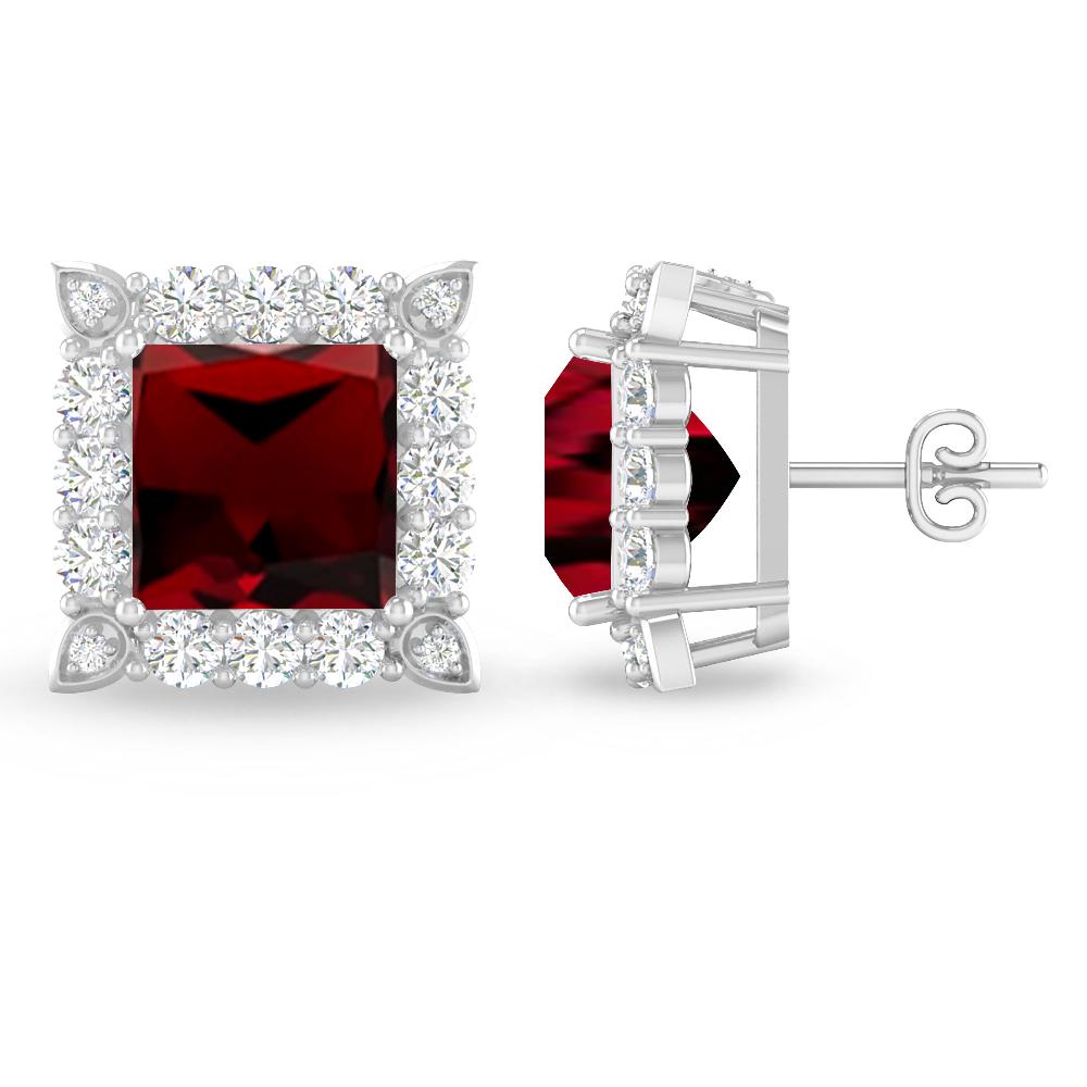 White Gold - Garnet