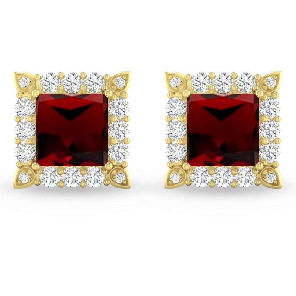 Yellow Gold - Garnet