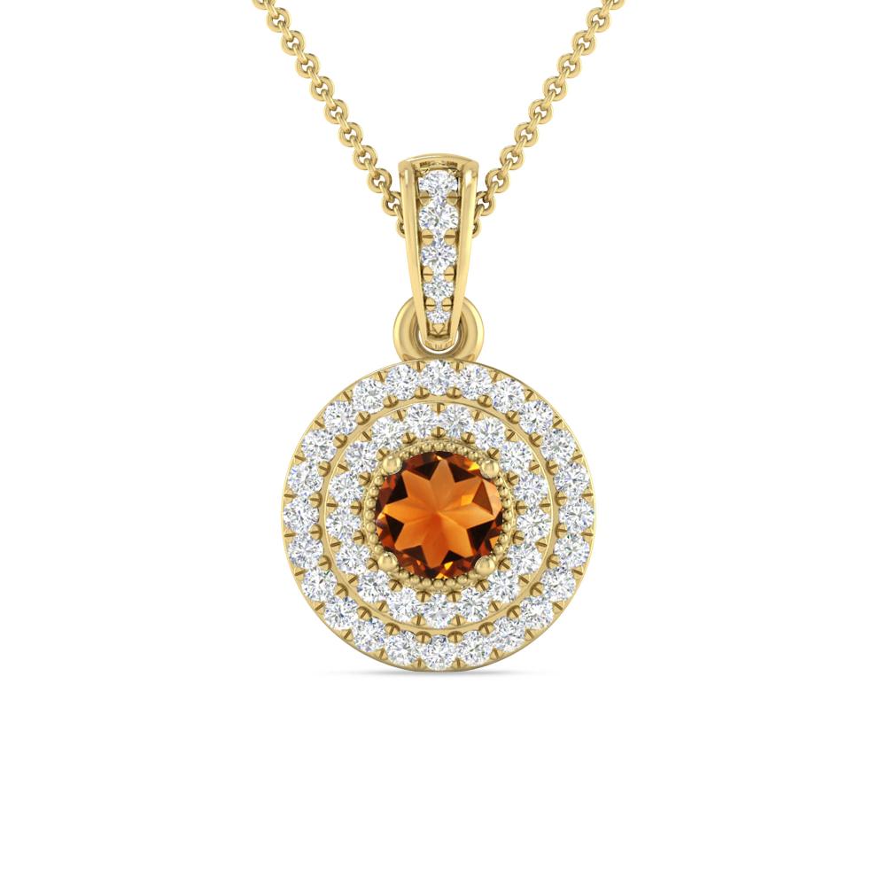 Yellow Gold - Citrine