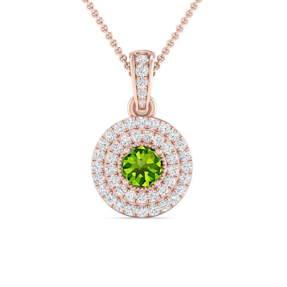 Rose Gold - Peridot