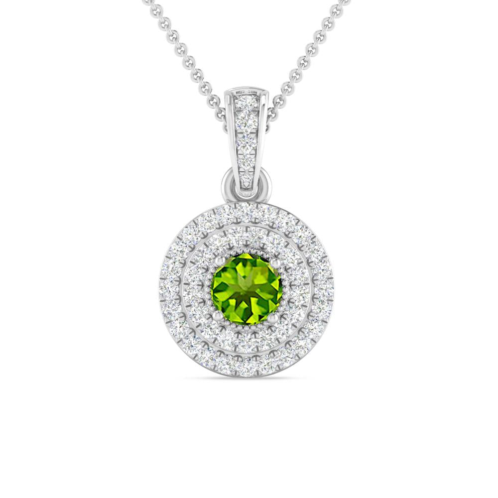 White Gold - Peridot