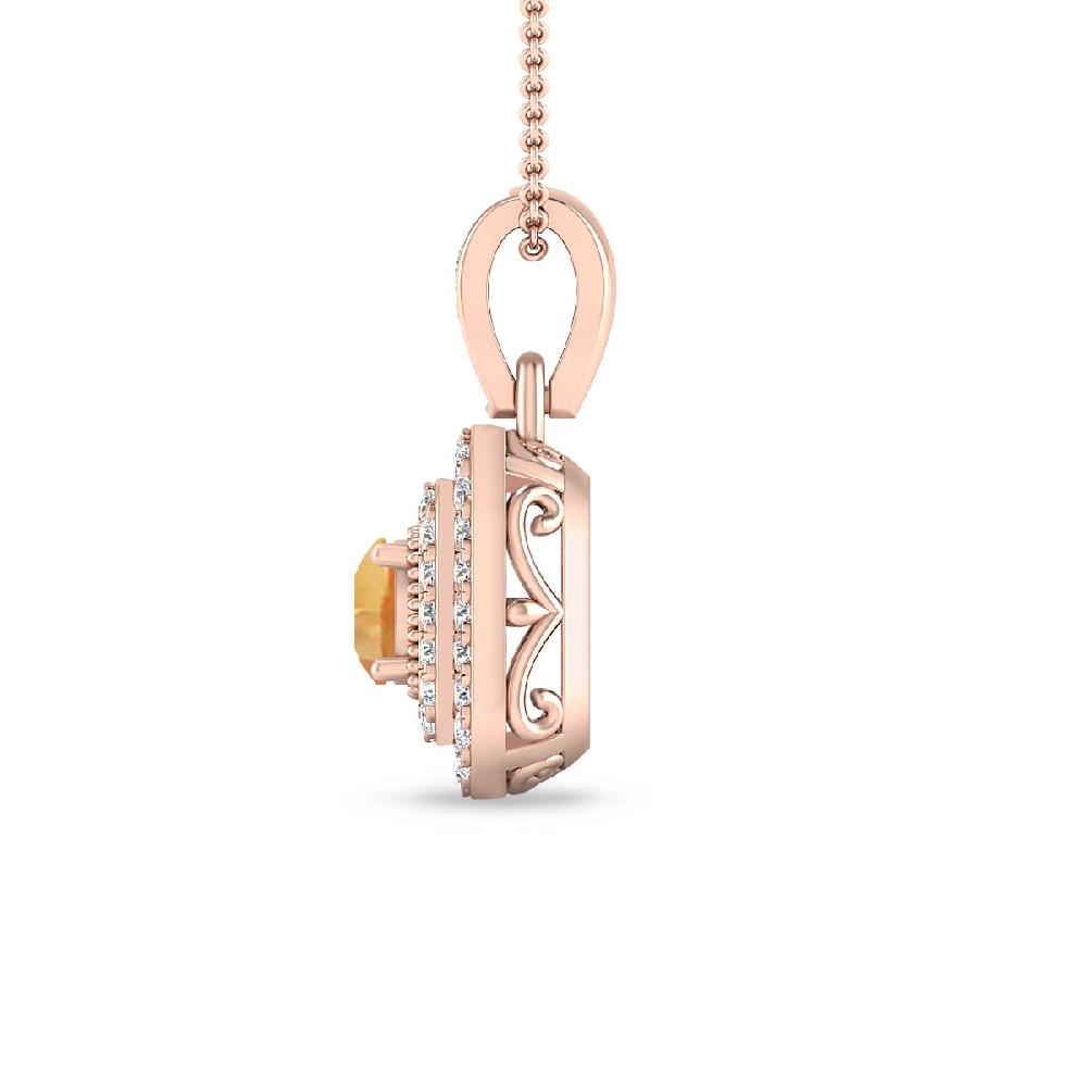 Rose Gold - Citrine