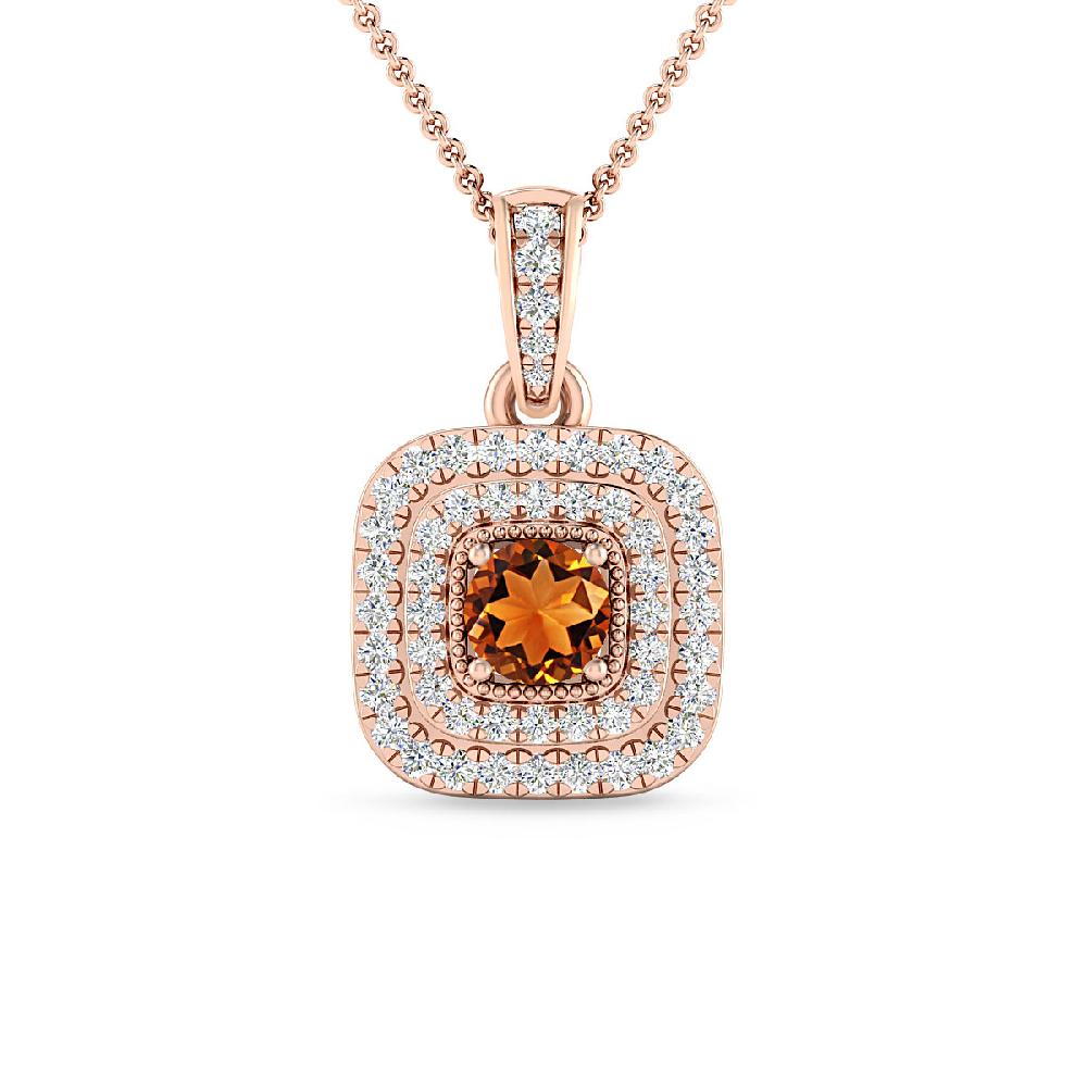 Rose Gold - Citrine