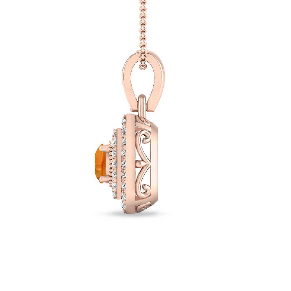 Rose Gold - Citrine