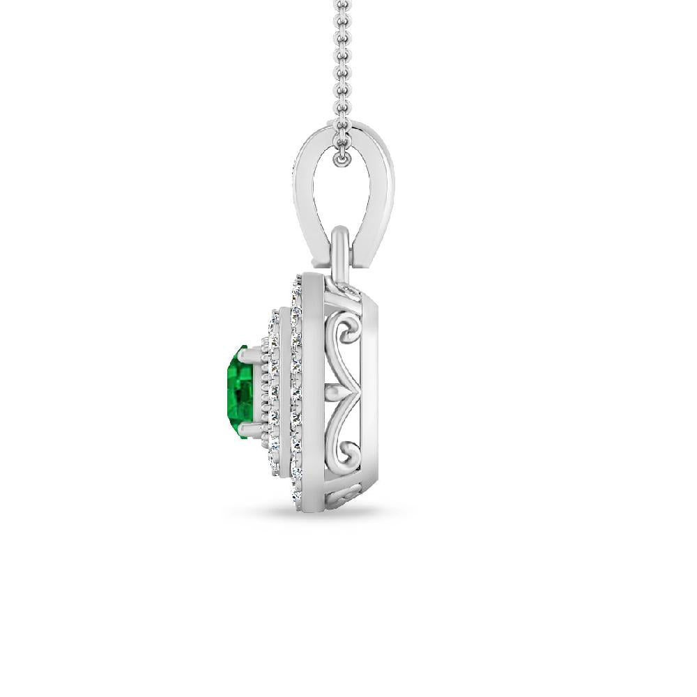 White Gold - Emerald