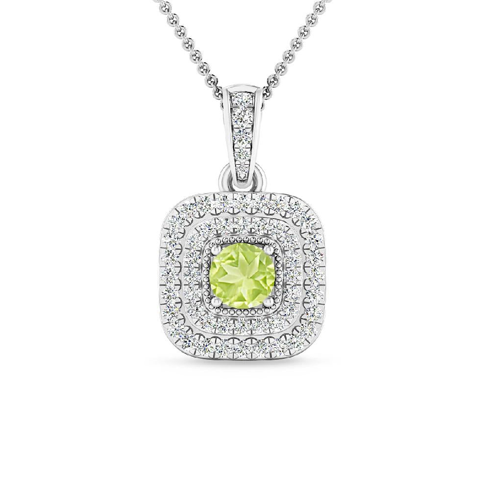 White Gold - Peridot