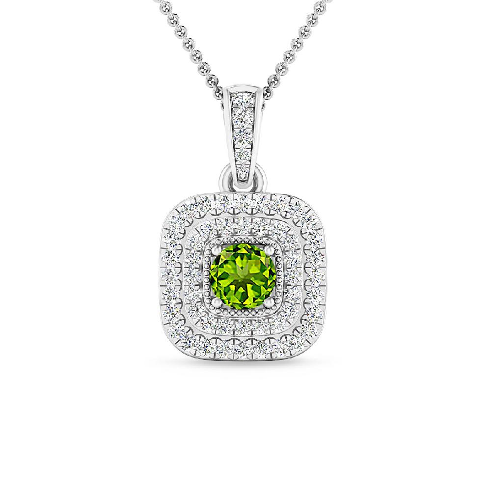 White Gold - Peridot