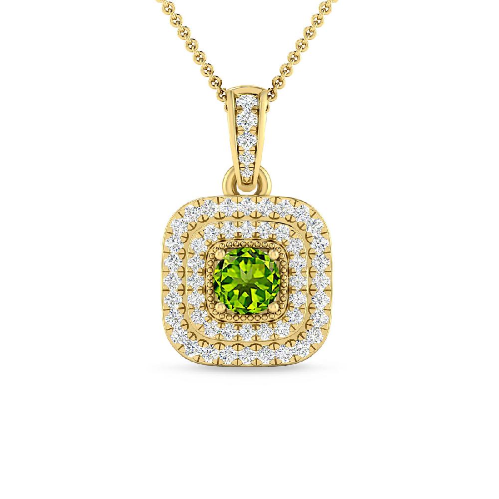 Yellow Gold - Peridot