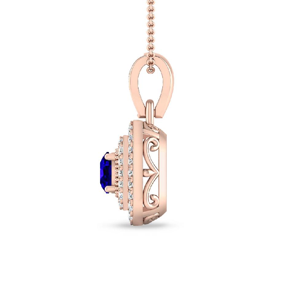 Rose Gold - Tanzanite