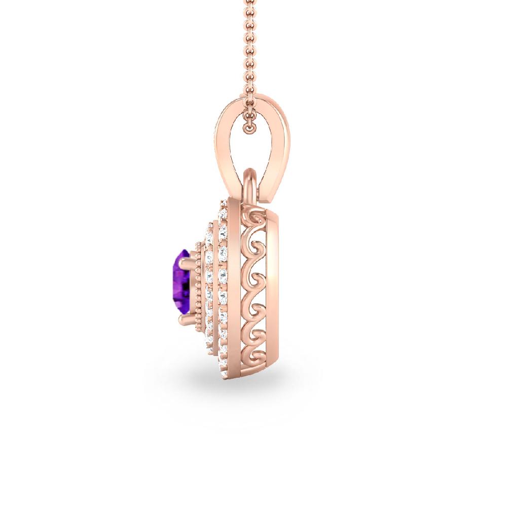 Rose Gold - Amethyst