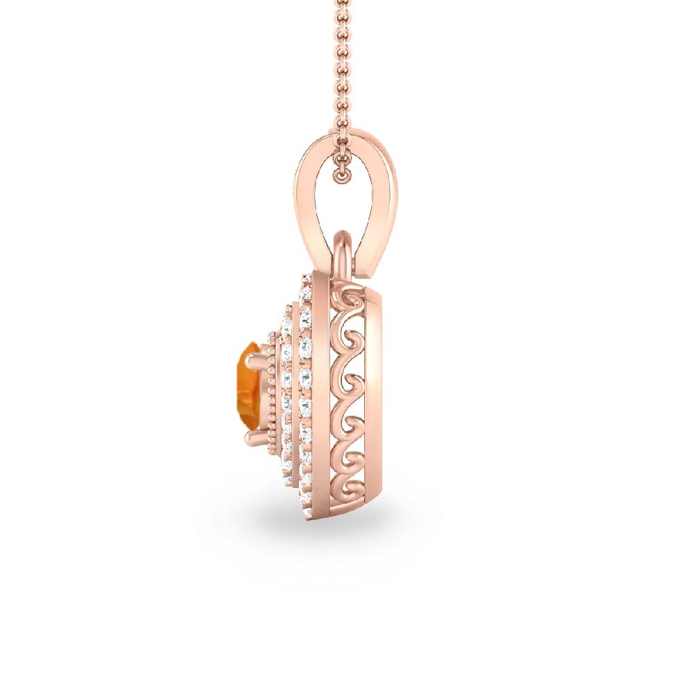 Rose Gold - Citrine