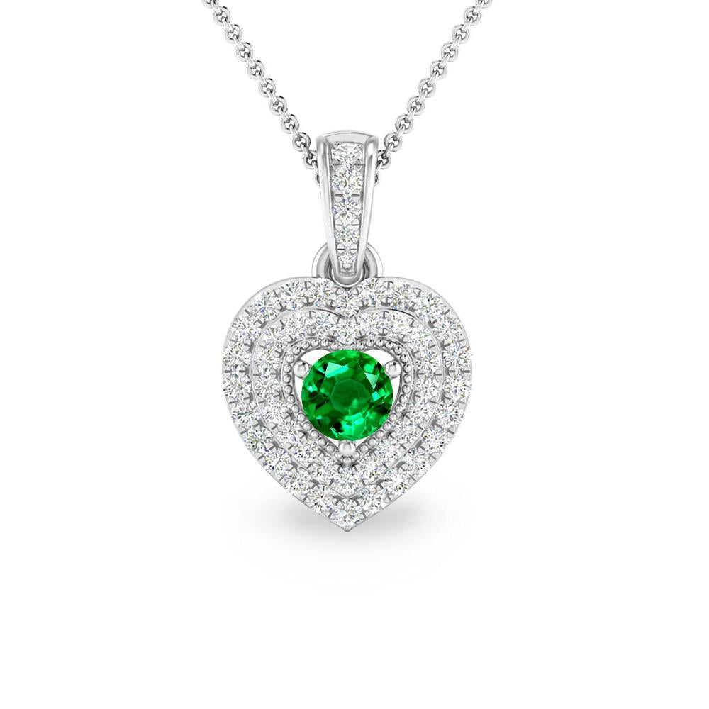 White Gold - Emerald