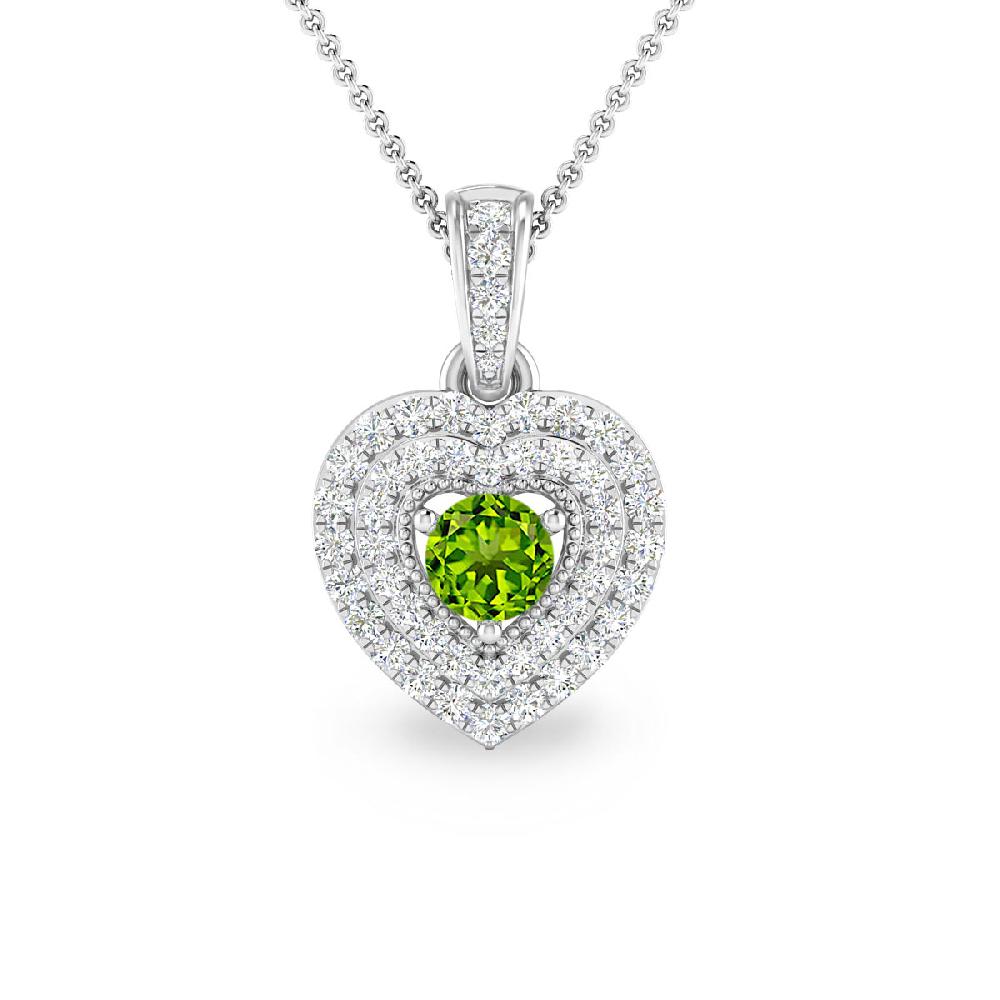 White Gold - Peridot