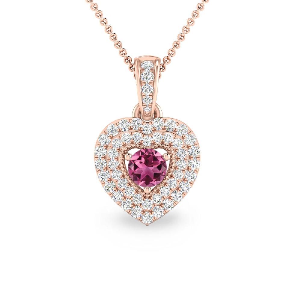 Rose Gold - Pink Tourmaline