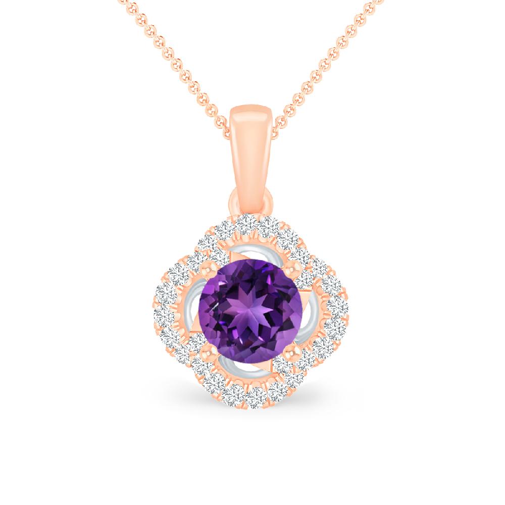 Rose Gold - Amethyst