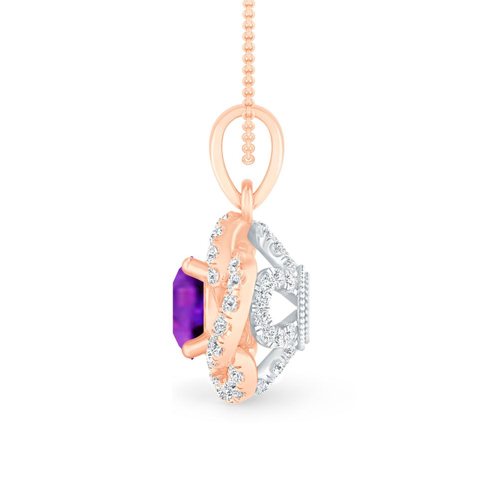 Rose Gold - Amethyst