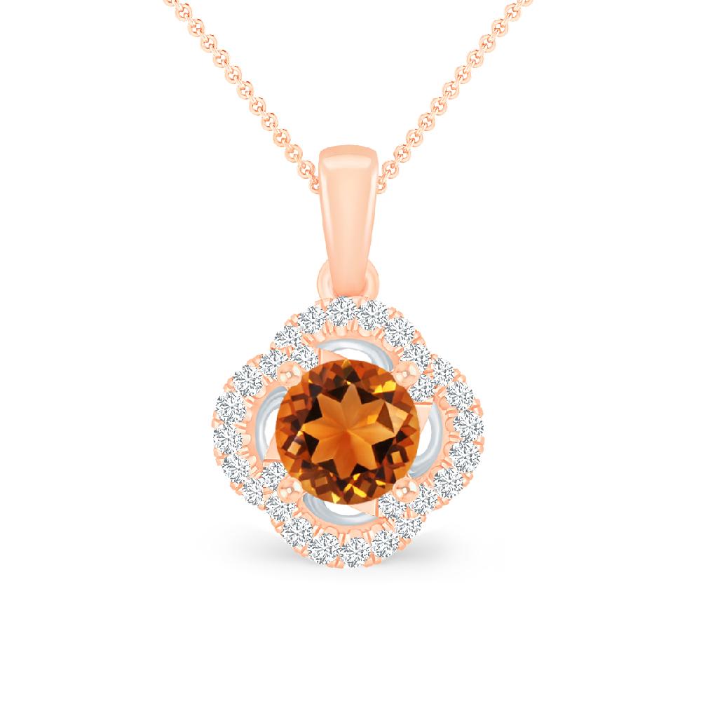 Rose Gold - Citrine