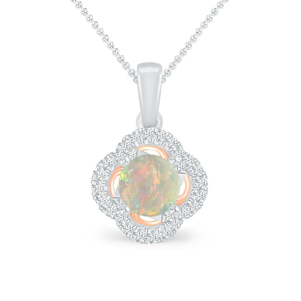 White Gold - Opal