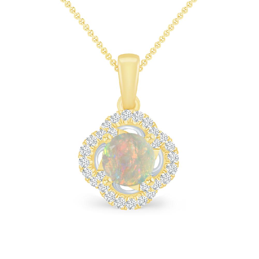 Yellow Gold - Opal