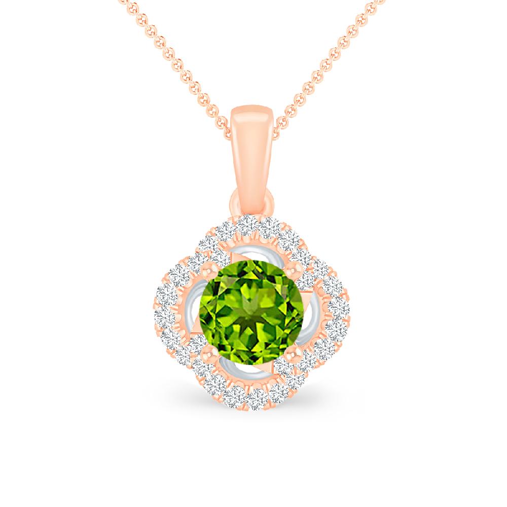 Rose Gold - Peridot