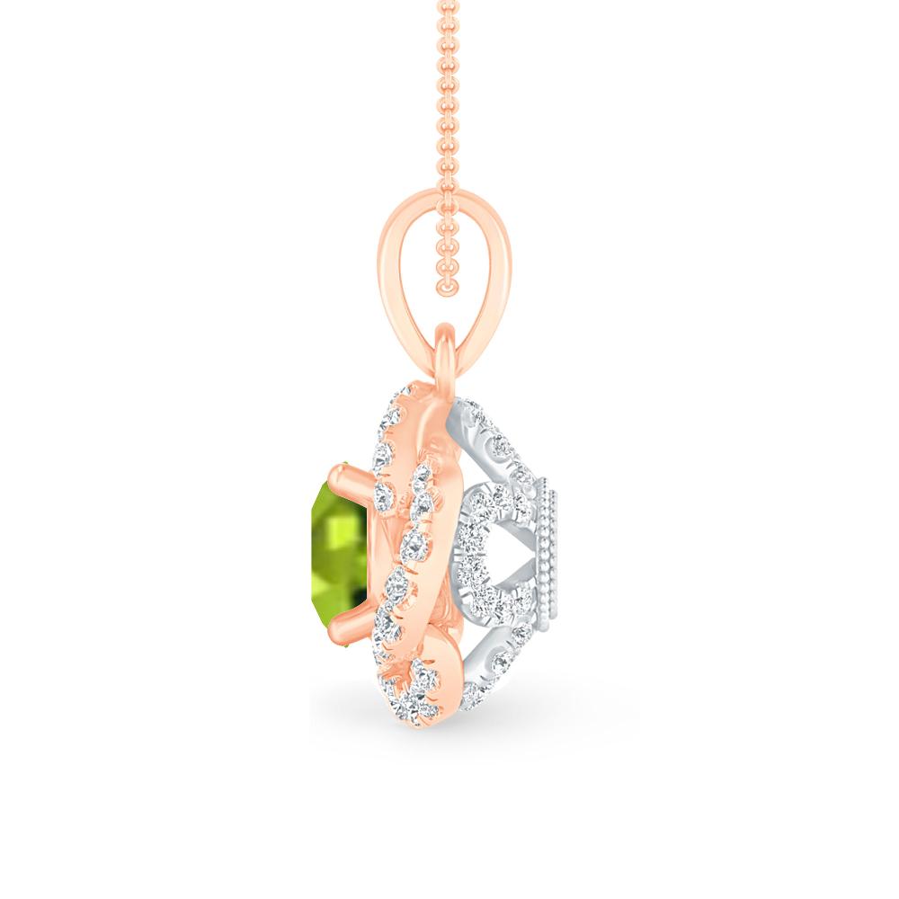 Rose Gold - Peridot