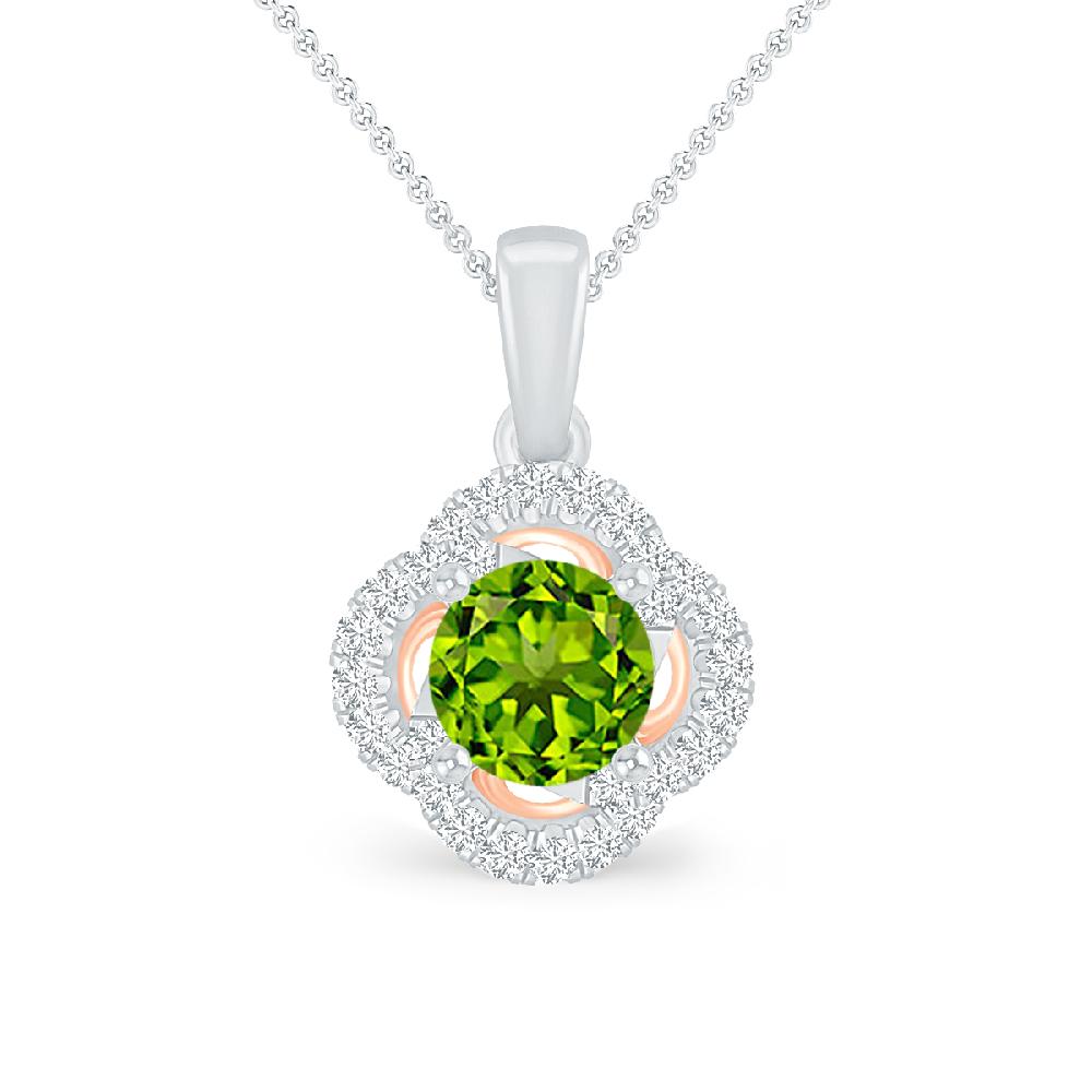 White Gold - Peridot