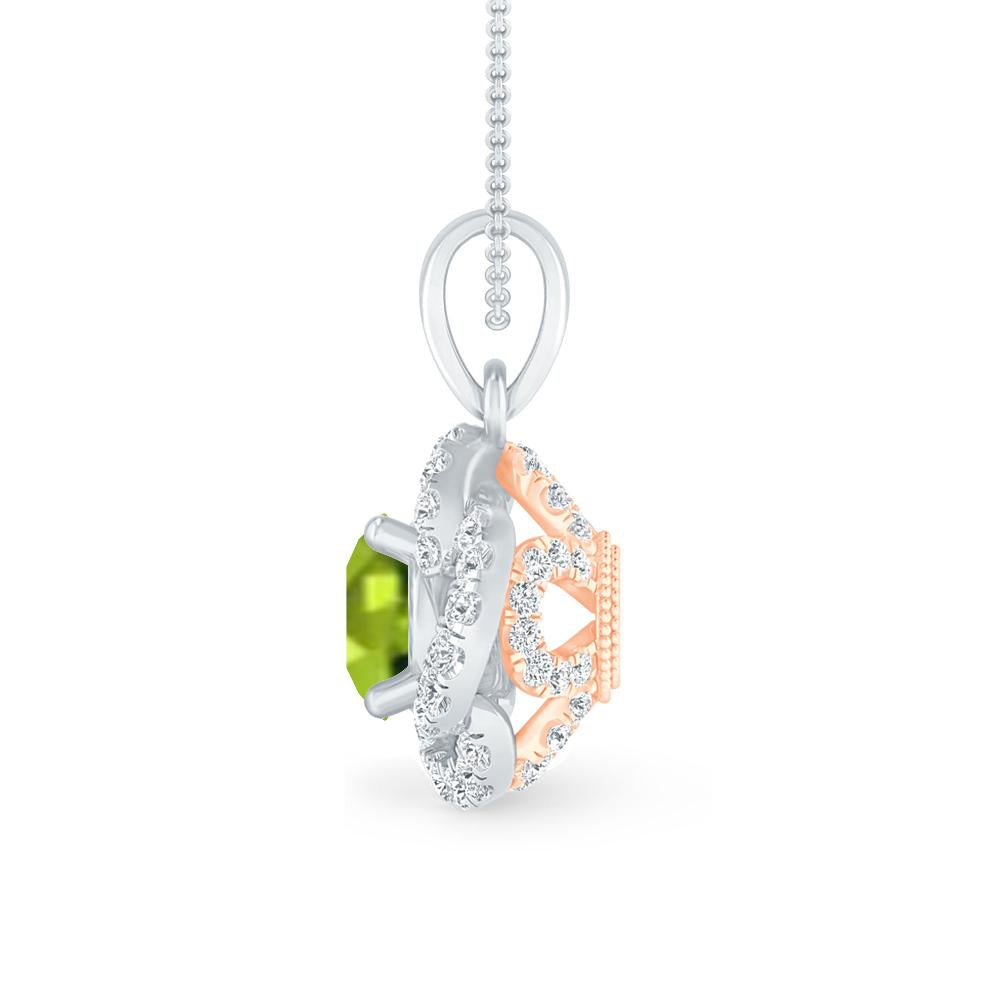 White Gold - Peridot