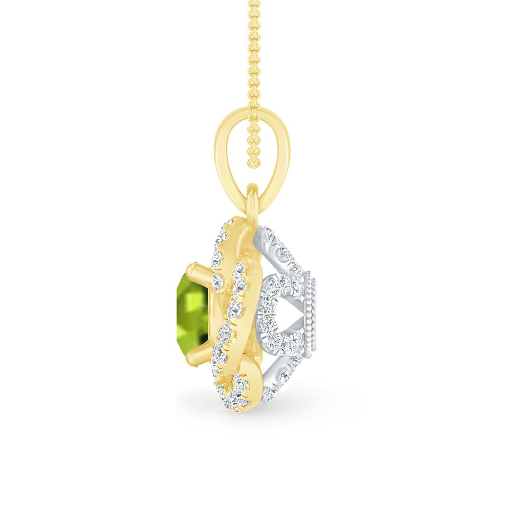 Yellow Gold - Peridot