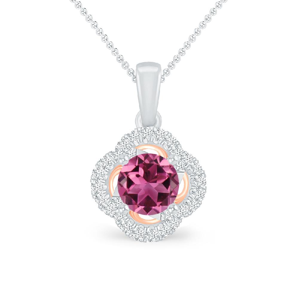 White Gold - Pink Tourmaline