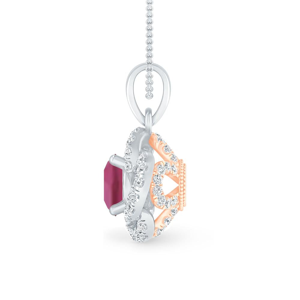 White Gold - Pink Tourmaline