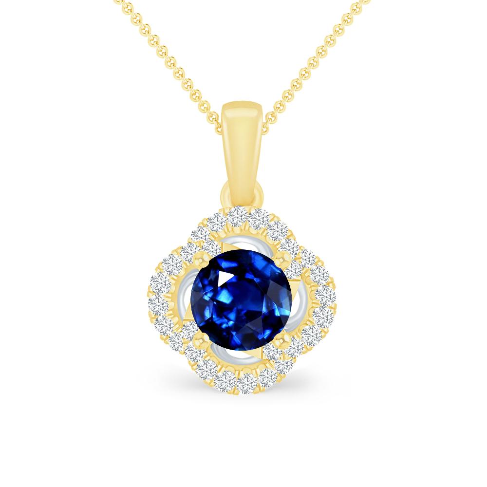 Yellow Gold - Sapphire