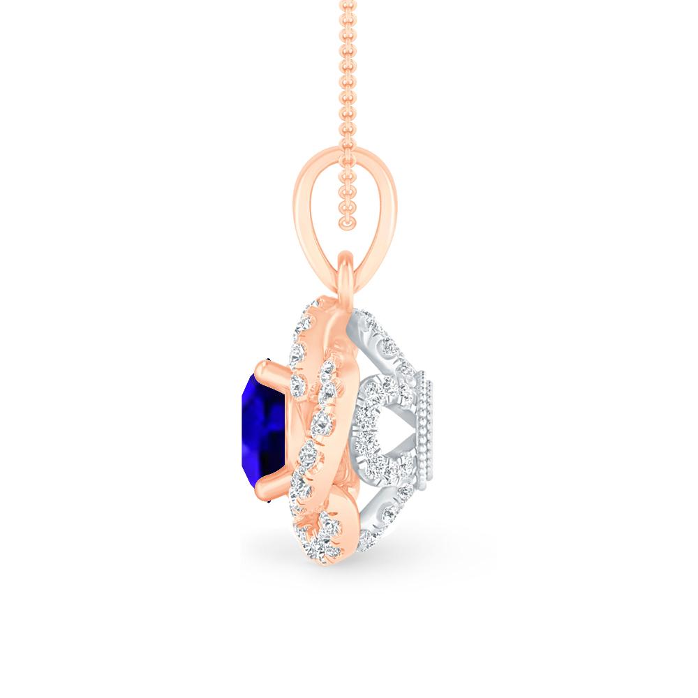 Rose Gold - Tanzanite