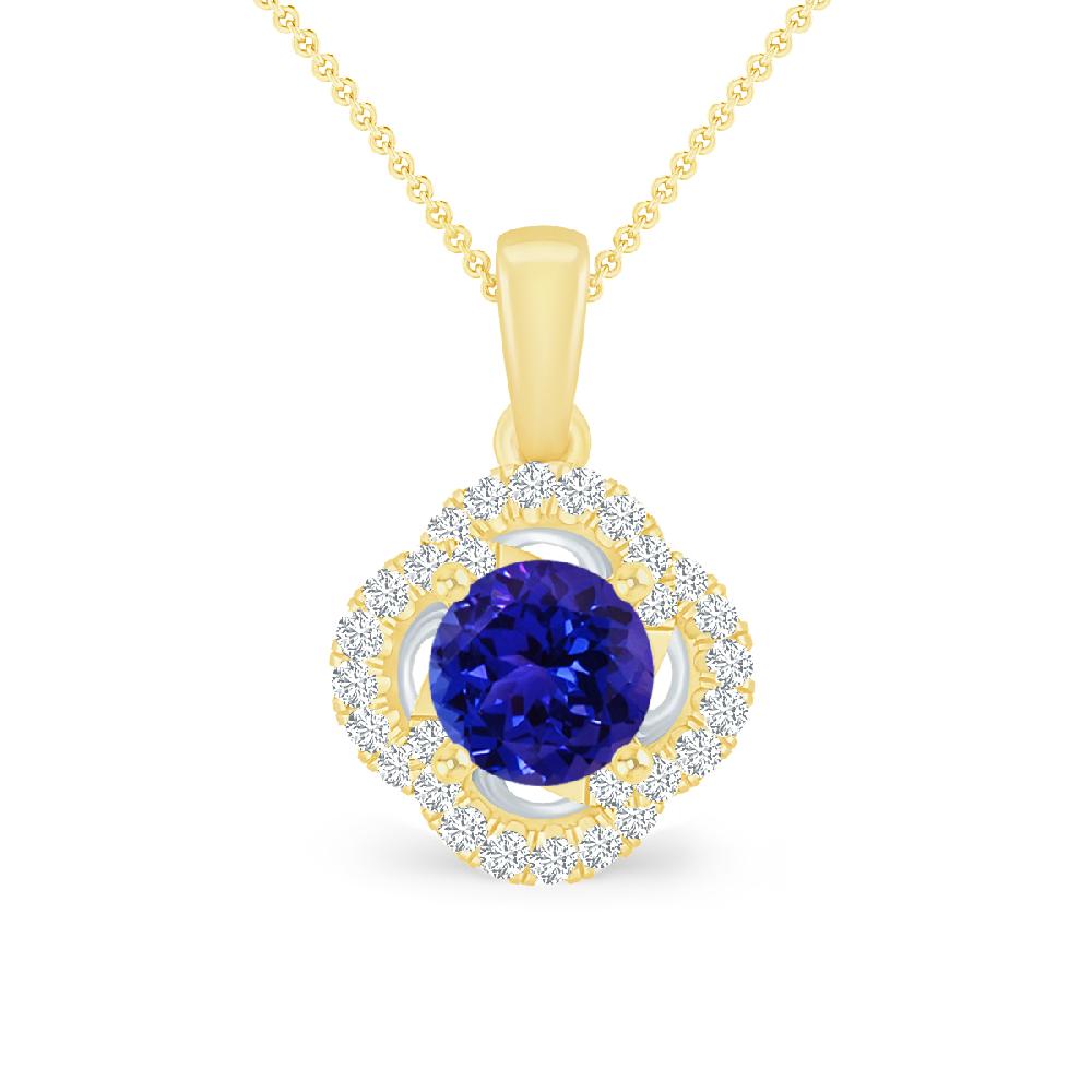 Yellow Gold - Tanzanite