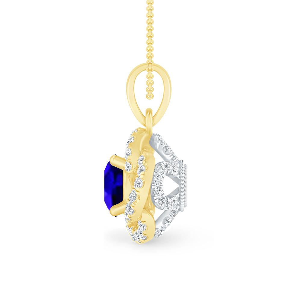 Yellow Gold - Tanzanite