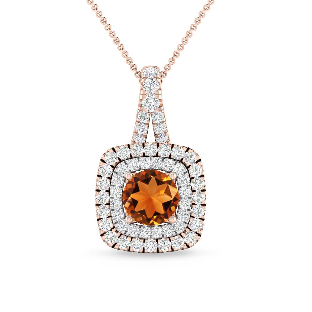 Rose Gold - Citrine