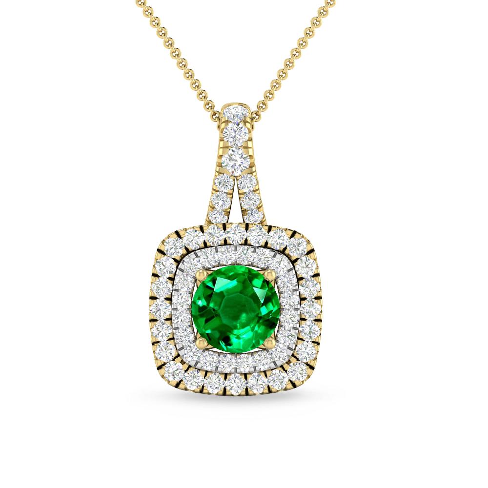 Yellow Gold - Emerald