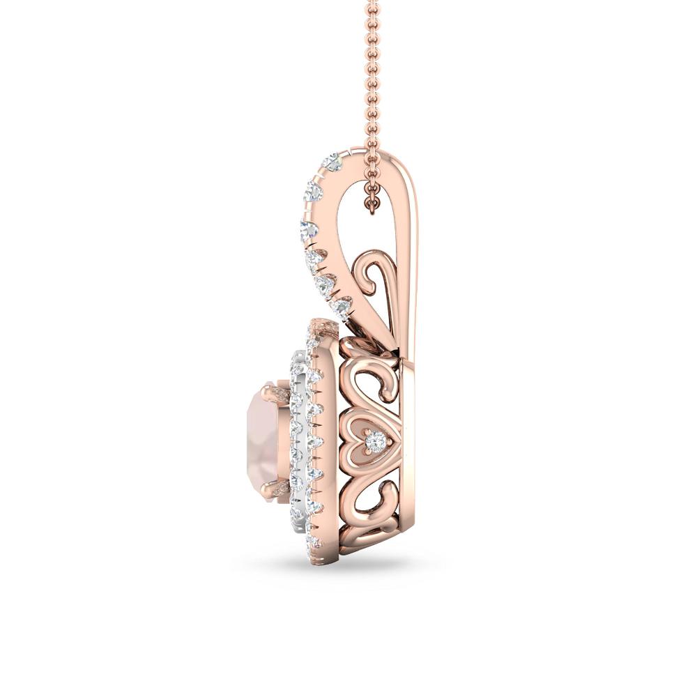 Rose Gold - Morganite