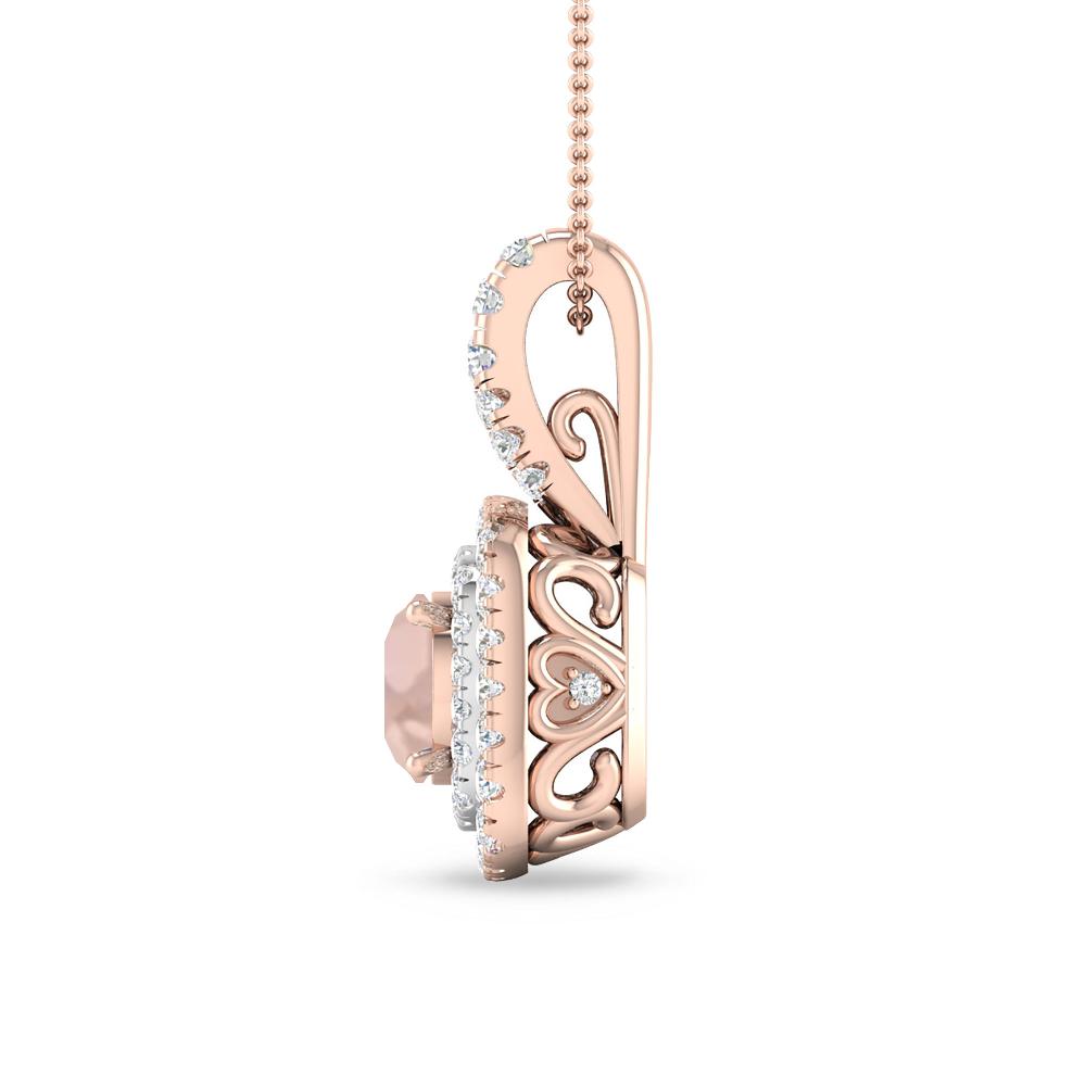 Rose Gold - Morganite