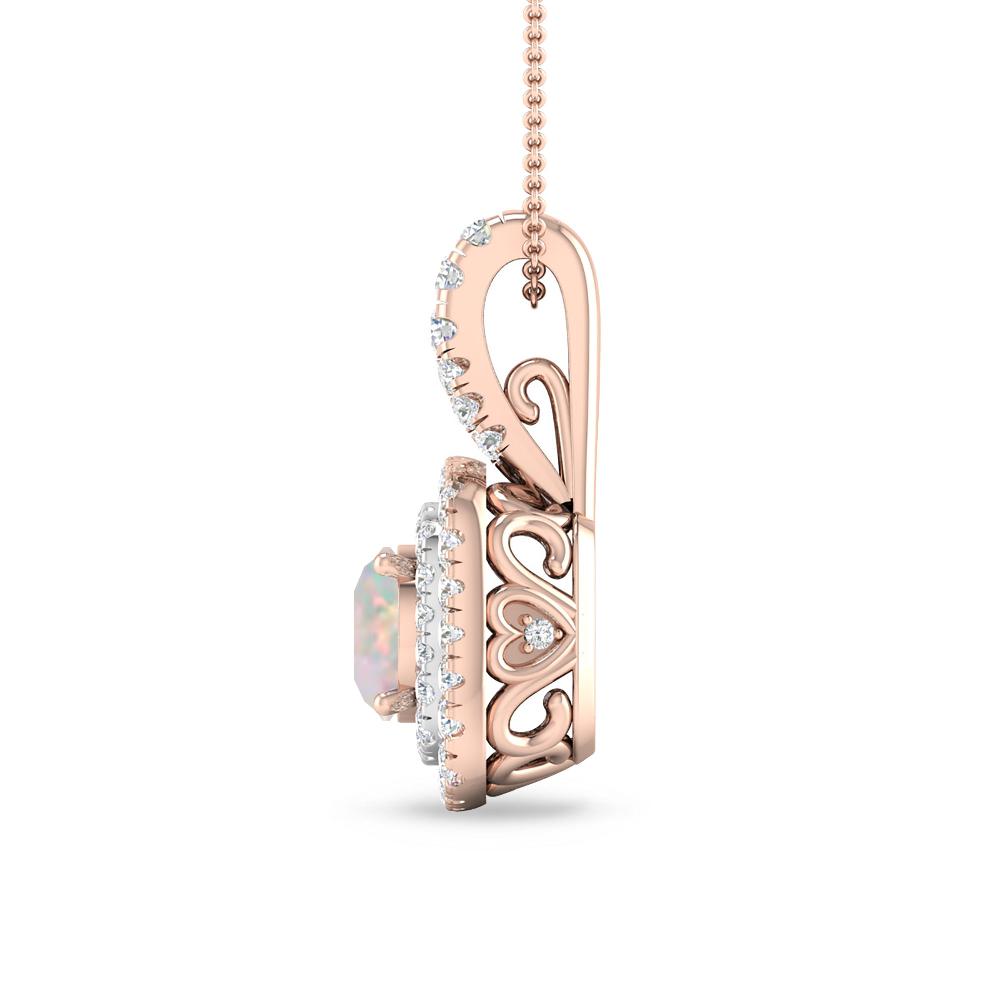 Rose Gold - Opal