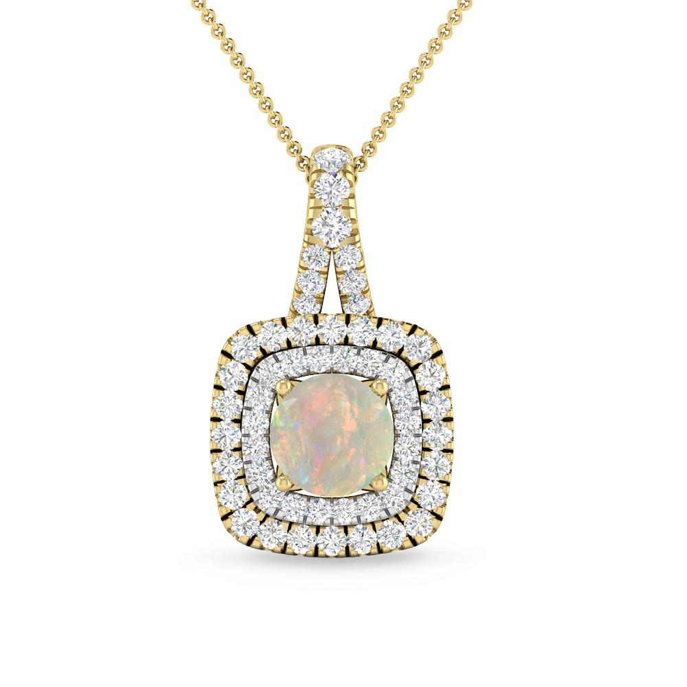 Yellow Gold - Opal