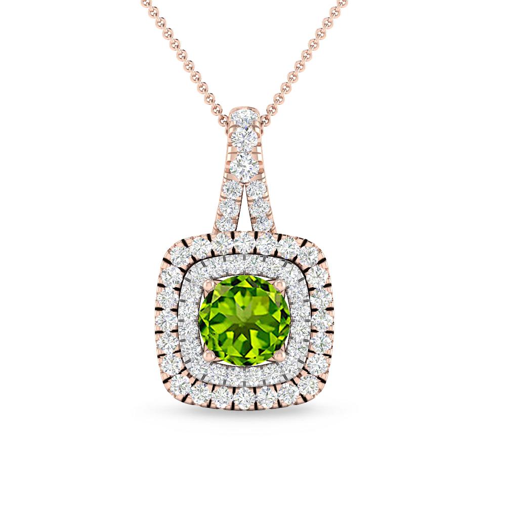 Rose Gold - Peridot